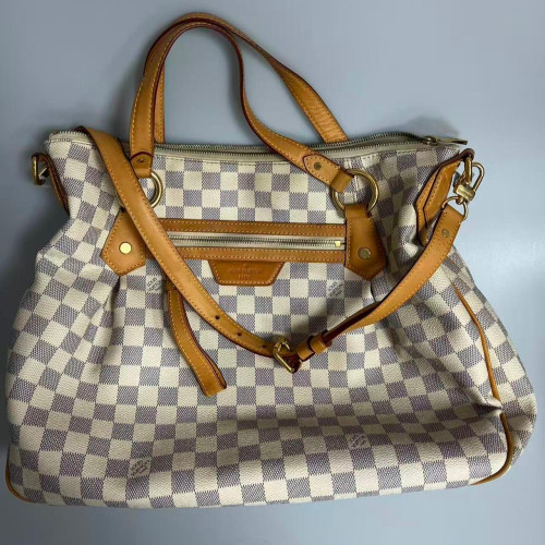Preloved Louis Vuitton Evora PM in Damier Azur canvas-260101611-BX