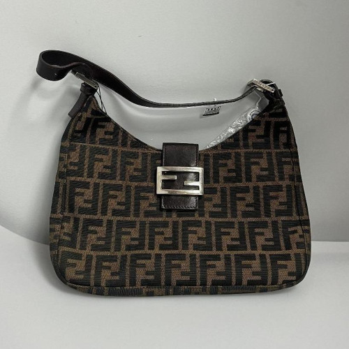 Preloved Fendi Zucca Mamma Baguette-260101622-BX