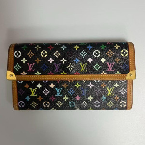 Preloved Louis Vuitton Monogram Multicolore Porte-Tresor Wallet -260101624-BX