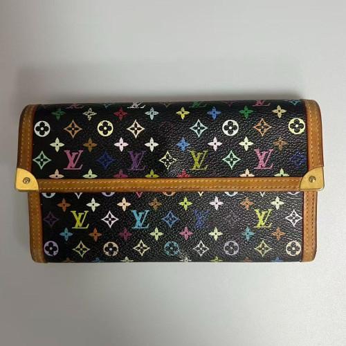 Preloved Louis Vuitton Monogram Multicolore Porte-Tresor Wallet -260101624-BX