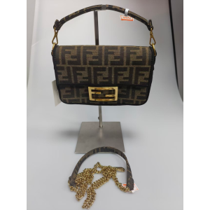 Preloved Fendi Baguette Zucca mini-26092812-BX
