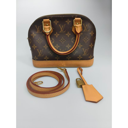 Preloved Louis Vuitton Alma BB in classic Monogram canvas-26092821-BX Preloved Louis Vuitton Alma BB in classic Monogram canvas-26092821-BX