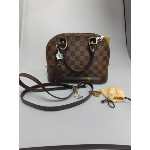 Preloved Louis Vuitton Alma BB in Damier Ebene canvas-26092834-BX Preloved Louis Vuitton Alma BB in Damier Ebene canvas-26092834-BX