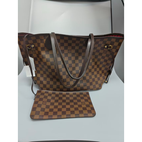 Preloved Louis Vuitton Neverfull MM in Damier Ebene canvas Bag-26092837-BX