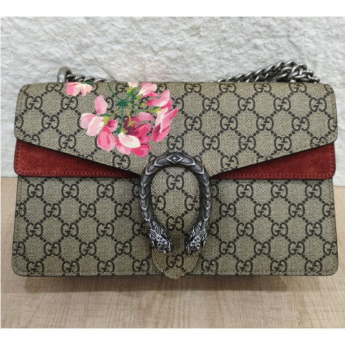 Preloved Gucci Dionysus GG Supreme Blooms Shoulder Bag -26092905-BX