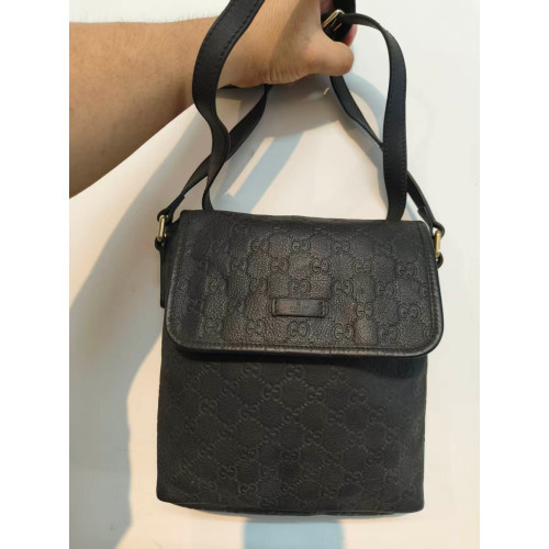 Preloved Gucci Guccissima Leather Small Messenger Bag-26101023-BX