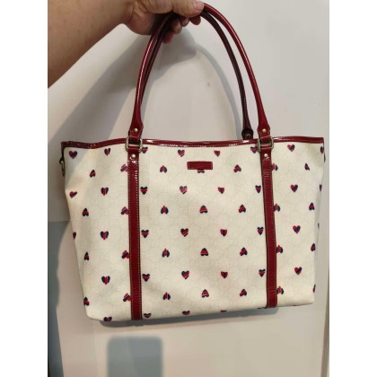 Preloved Gucci GG Supreme Hearts Joy Tote Bag-26101011-BX