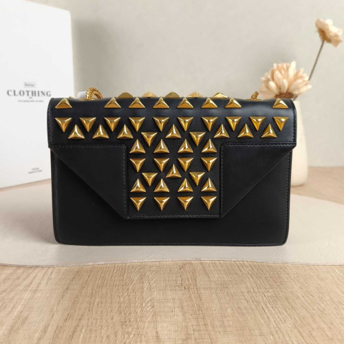 Preloved Saint Laurent Shoulder Bag Studded Envelope Shoulder Bag-DS60809910-DV