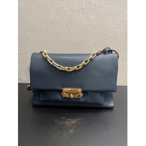 Michael Kors Sling Crossbody Bag Navy, Gold Tone Hardware