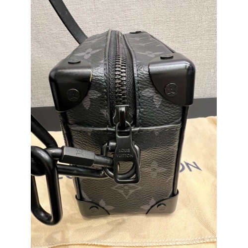 Louis Vuitton Mini Soft Trunk Monogram Shoulder Bag, Lacquered Hardware
