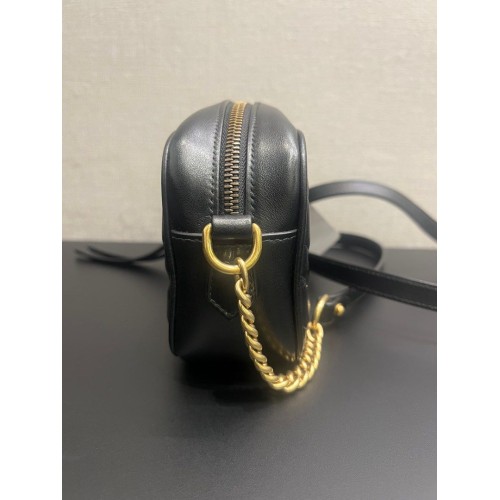 Marmont Mini Camera Bag, Gold Tone Hardware