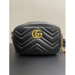 Marmont Mini Camera Bag, Gold Tone Hardware
