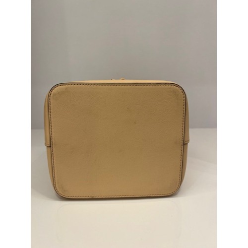 Mon Tresor Beige Bucket Bag, Gold Tone Hardware