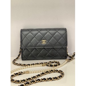 Chanel Wallet on Chain Iridescent, Gold Tone Hardware