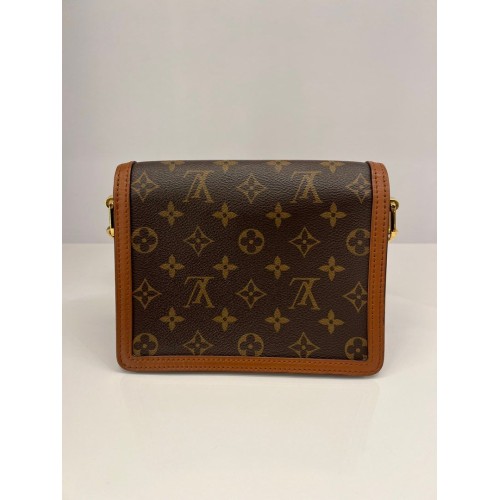 Louis Vuitton Mini Dauphine Shoulder Bag, Gold Tone Hardware