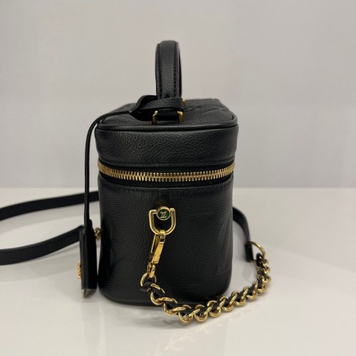Louis Vuitton Vanity PM Crossbody Bag, Gold Tone Hardware