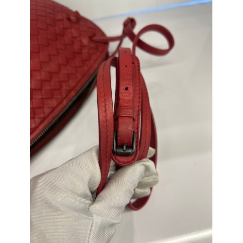 Bottega Veneta Nodini Crossbody Bag, Silver Hardware