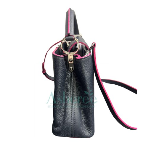 Louis Vuitton Capucine 2 Way Bag, Gold Tone Hardware