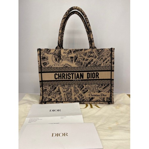 Christian Dior Medium Book Tote Bag