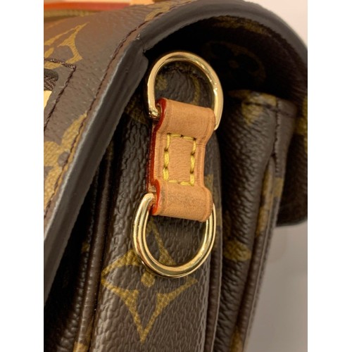Louis Vuitton Metis Pochette East West Crossbody Bag Microchip, Gold Tone Hardware
