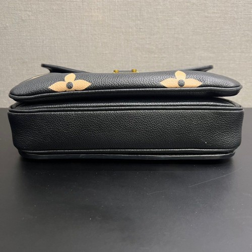 Louis Vuitton Pochette Métis Bicolor Monogram Empreinte Leather, Gold Tone Hardware