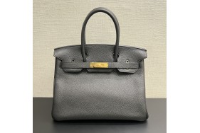 Hermes Birkin 30 Togo Black Stamp X