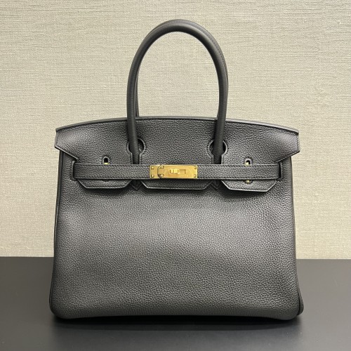 Hermes Birkin 30 Togo Black Stamp X