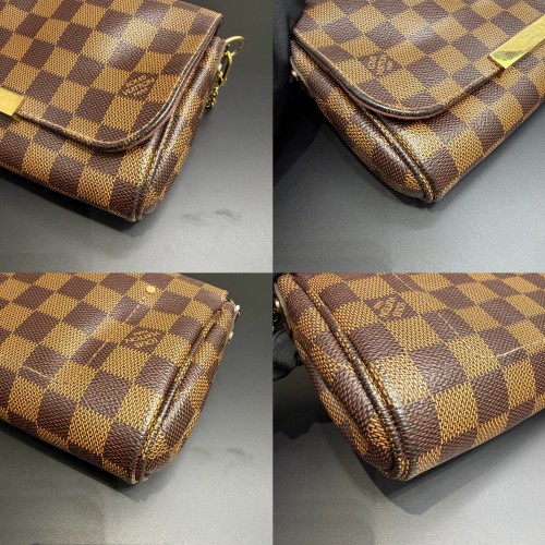 Louis Vuitton Favorite PM Damier Ebene Pochette Bag