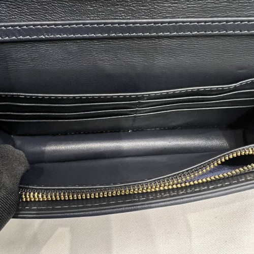 Dior Miss Montaigne Mini Bag Blue Dior Oblique Jacquard