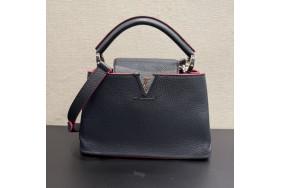 Louis Vuitton Capucines BB Black Taurillon Leather Bag