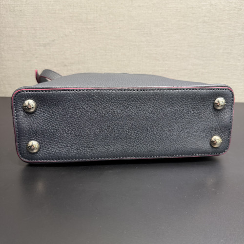 Louis Vuitton Capucines BB Black Taurillon Leather Bag