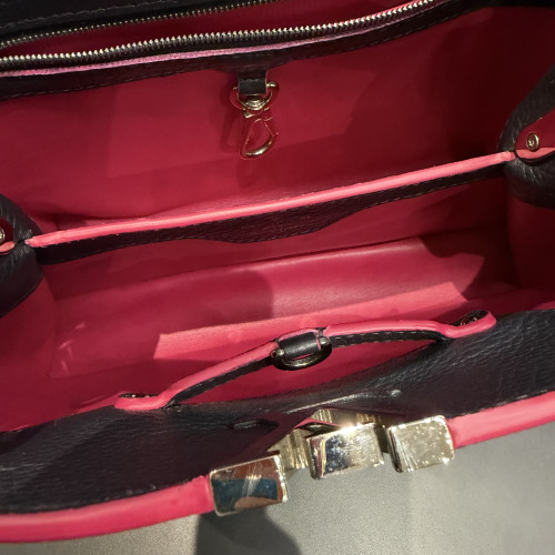 Louis Vuitton Capucines BB Black Taurillon Leather Bag