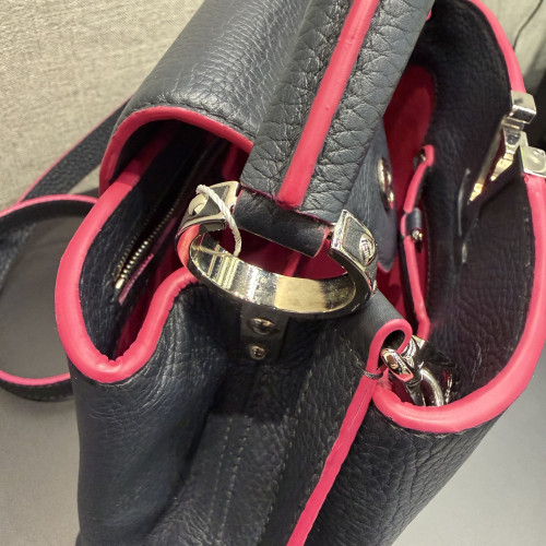 Louis Vuitton Capucines BB Black Taurillon Leather Bag