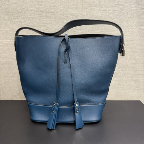 Louis Vuitton NN14 GM Bleu Cuir Nuance Bucket Bag