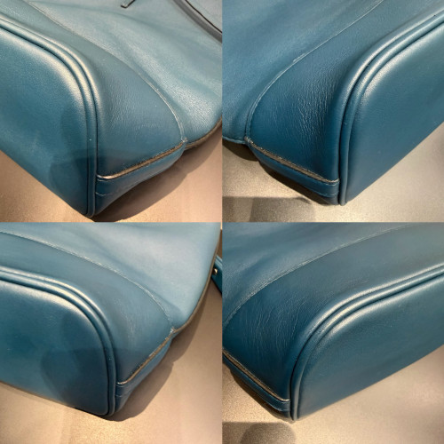 Louis Vuitton NN14 GM Bleu Cuir Nuance Bucket Bag