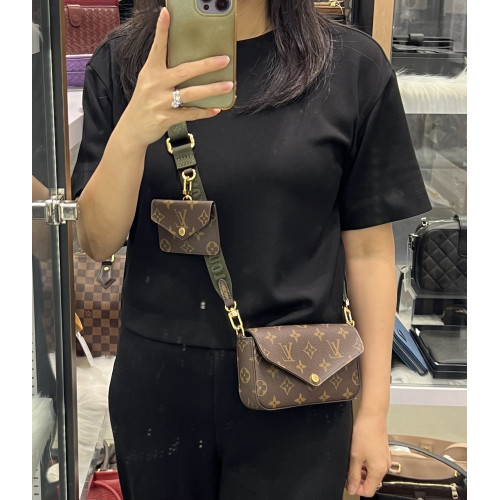 Louis Vuitton Félicie Monogram Strap & Go 
