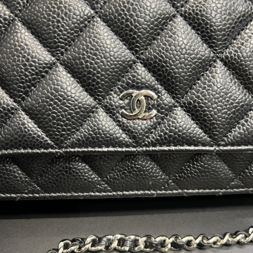 Chanel Wallet on Chain Caviar Leather