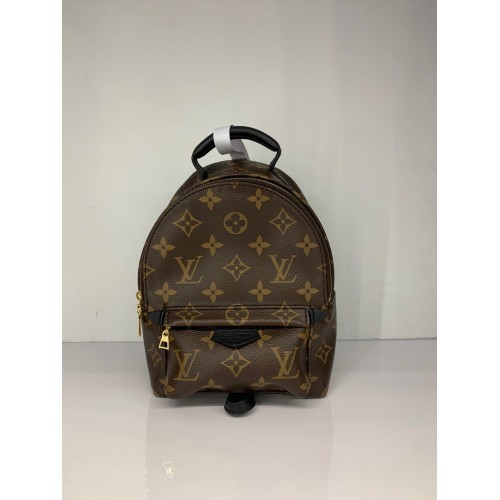 Louis Vuitton Mini Palm Spring Backpack, Gold Tone Hardware