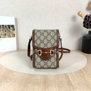Preloved Gucci Horsebit 1955 Mini Bag-DS60908609-DV