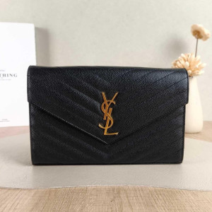 Preloved Saint Laurent Cassandre Envelope Wallet on Chain-DS61003048-DV