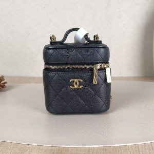 Chanel Mini Vanity Case with Top Handle Bag