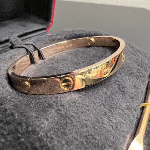Cartier Love Bracelet Au750 Rose Gold Ref CRB6035617