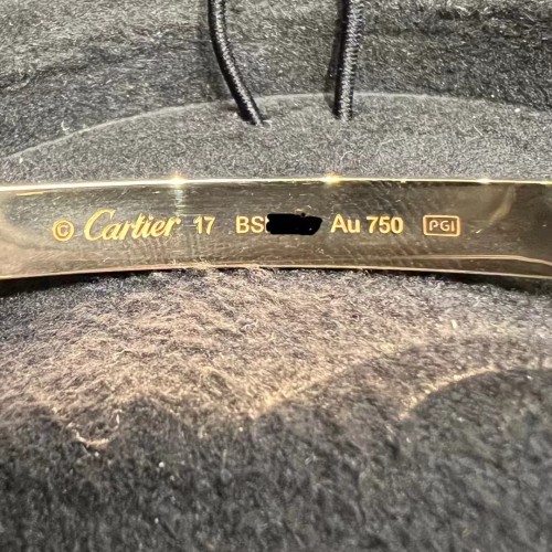 Cartier Love Bracelet Au750 Rose Gold Ref CRB6035617