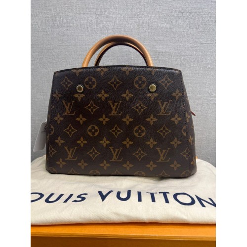 Louis Vuitton Montaigne BB handbag monogram TR1136, Gold Tone Hardware