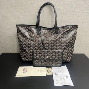 Goyard Saint Louis PM Tote Bag Black