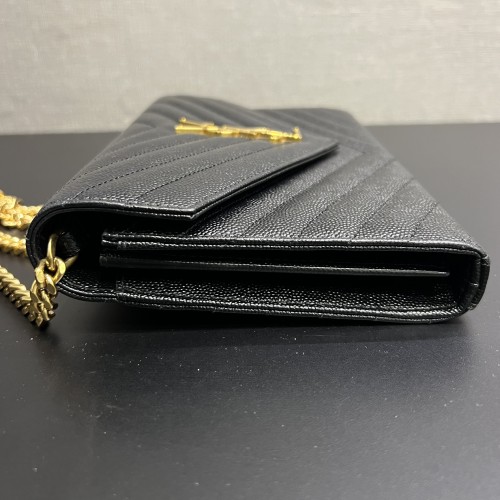 Saint Laurent Envelope Chain Wallet