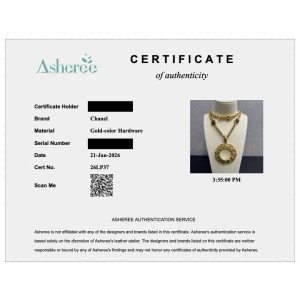 Chanel Vintage Necklace with Magnifier