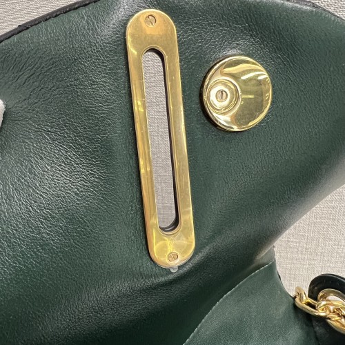 Burberry Rocking Horse Black Lambskin Crossbody Bag