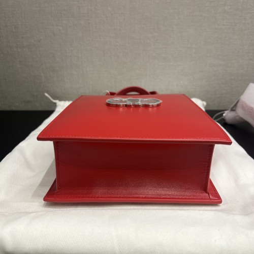 Salvatore Ferragamo Double Gancini Mini Tote Bag 