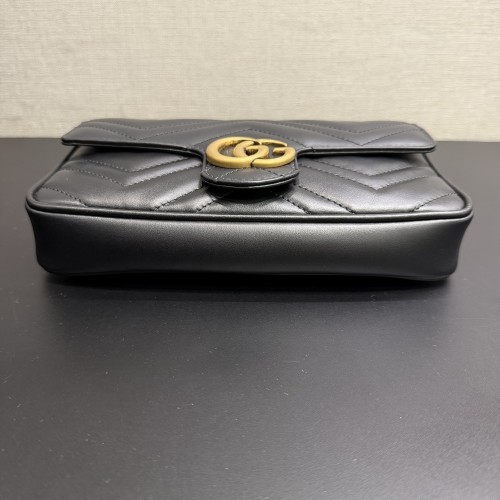 Gucci GG Marmont Continental Wallet on Chain